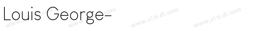 Louis George字体转换